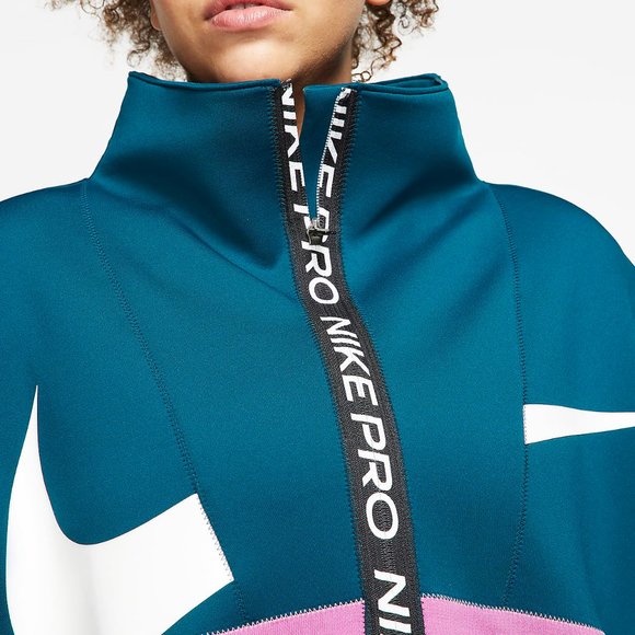 SOLD! Nike Pro NWT Plus Size Dri-Fit Fleece Jacket - Picture 5 of 12